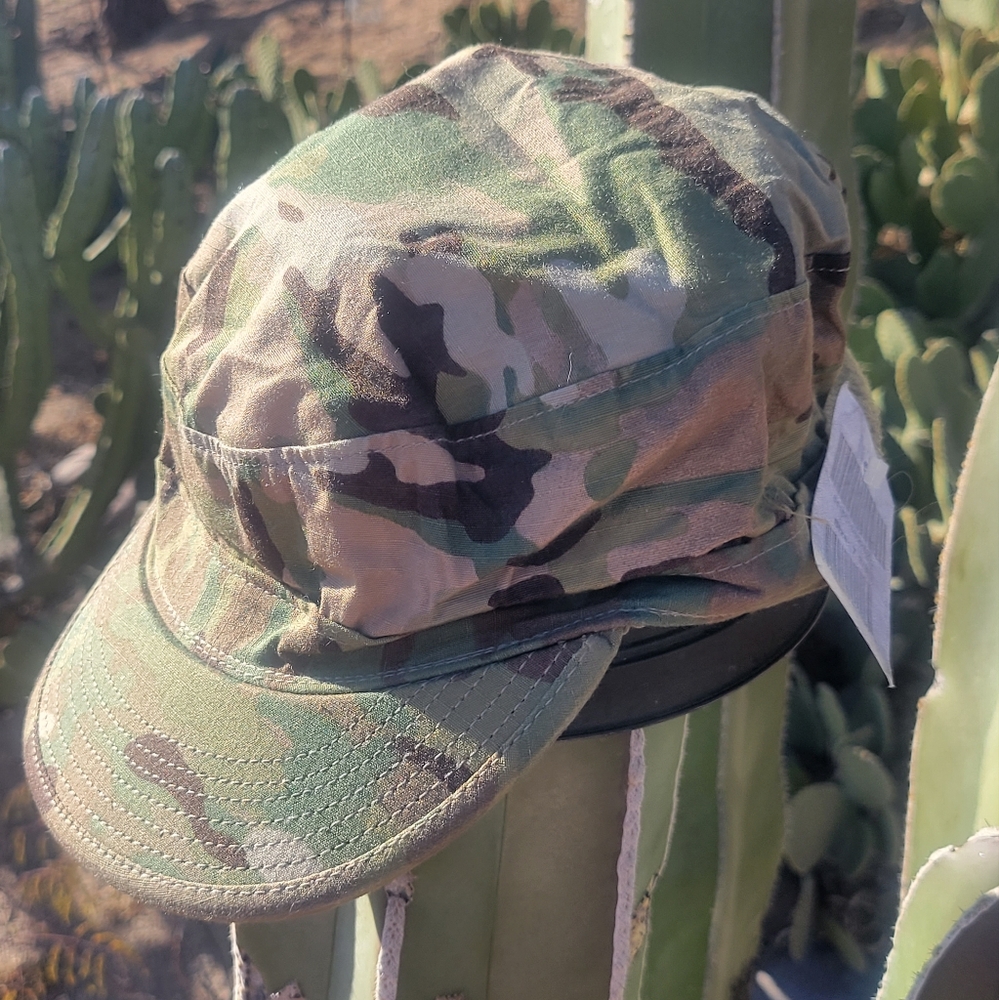 Military Vintage Camo Hat NWT